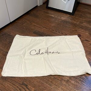 Cole Haan felt boot bag